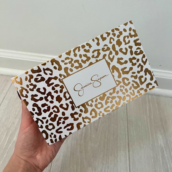 JESSICA SIMPSON Natural Python Flap Credit Card Key & Card Case 2 pc SET - Picture 4 of 10